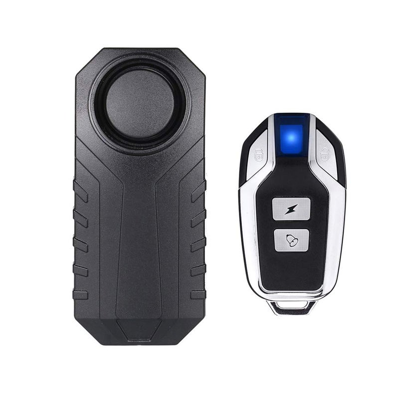 Mengshen Updated Anti Theft Bicycle Alarm, 113dB Waterproof Wireless Alarm with Remote Control for Bike, E-Bike, Motorcycle, Scooter, Trailer - Image 1